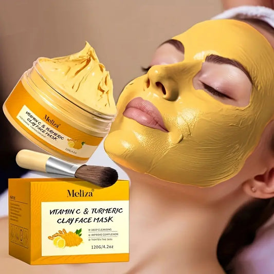 Vitamin C & Turmeric Clay Face Mask